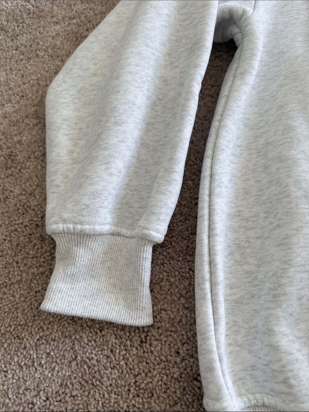 Sunkissed Crewneck Sweatshirt - Light Gray with Pink Lettering size medium - Picture 4 of 6